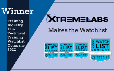 XtremeLabs selected for the prestigious 2022 IT & Technical Training Watchlist by Training Industry